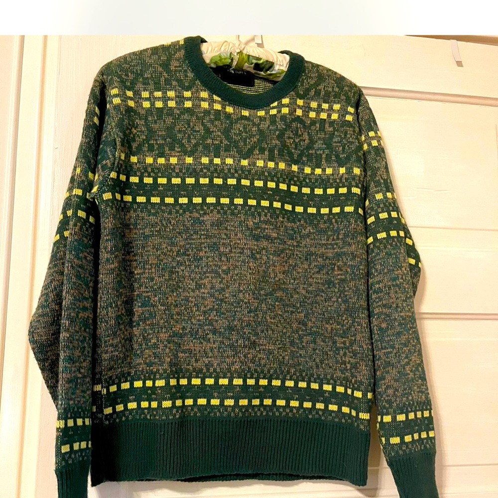 **1990s** vintage grandpa sweater (men's/women's)